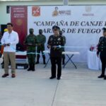 Activan campaña “Canje de Armas de Fuego” por artículos electrodomésticos