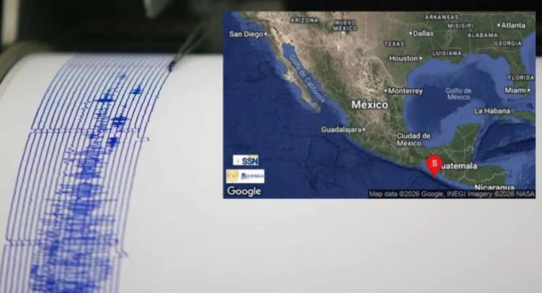 Sismo de magnitud 5.5 sacude Chiapas el miércoles 2 de septiembre